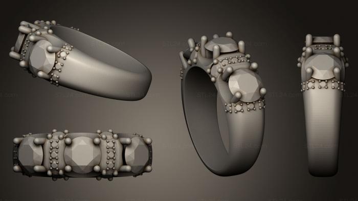 Ювелирные перстни и кольца (Кольцо 69, JVLRP_0170) 3D модель для ЧПУ станка